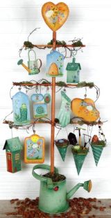 JANE ALLEN PAINTWORKS SPRING TREE TIN COLLECTION