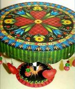 METAL CAKE STAND  ROSEMARY WEST, CDA  PATTERN PACKET