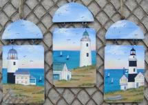 DEBBY FORSHEY-CHOMA  LIGHTHOUSE ORNAMENTS  PATTERN PACKET