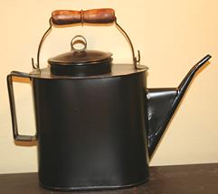 RAILROAD LANTERN OIL CAN FOLK ART TIN