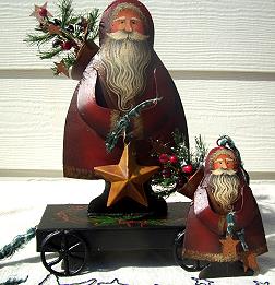 MAXINE THOMAS  STAR SANTA CLAUS PATTERN PACKET