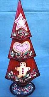 GINGERBREAD TREE  PATTERN PACKET