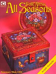 FOLK ART FOR ALL SEASONS by Rosemary West