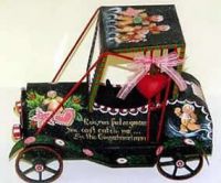 GINGERBREAD ROADSTER  ROSEMARY WEST, CDA  PATTERN PACKET